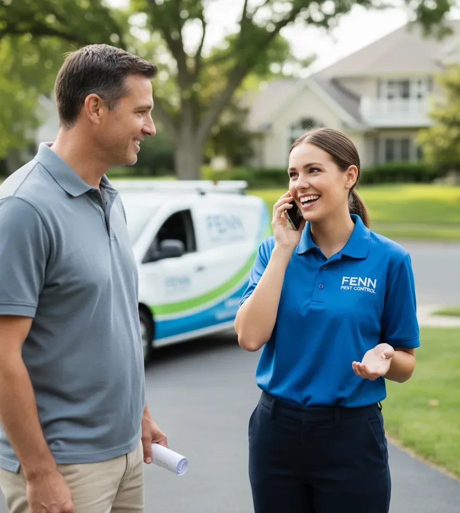 Fenn Pest Control customer support in Freeland